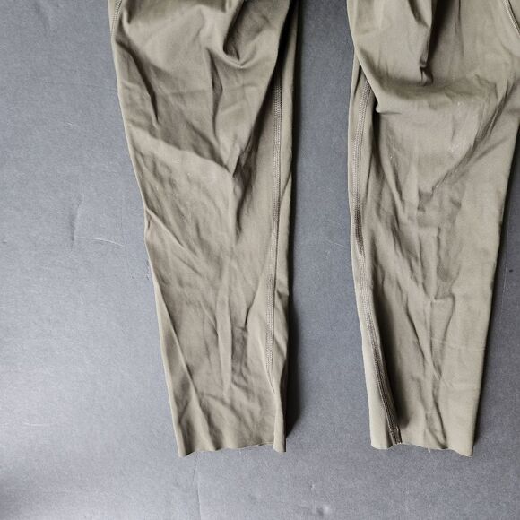 Lululemon Army Green Cropped Leggings - Picture 8 of 8